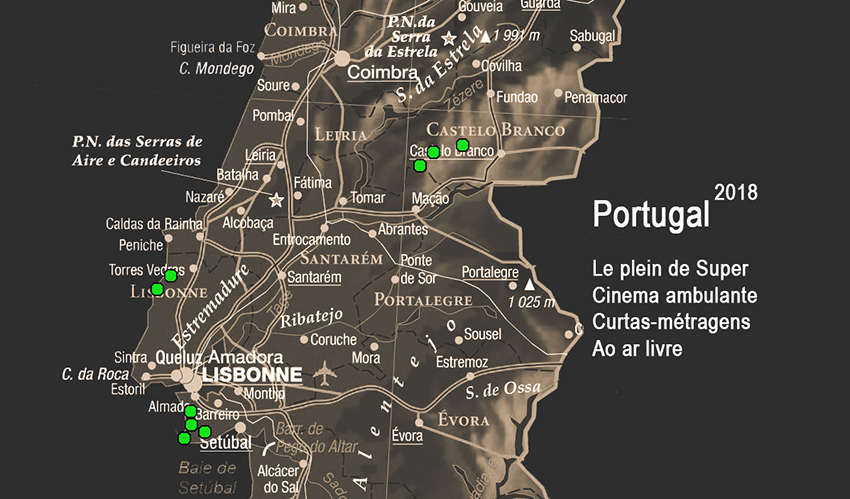 Carte tournée 2018 le plein de Super Portugal