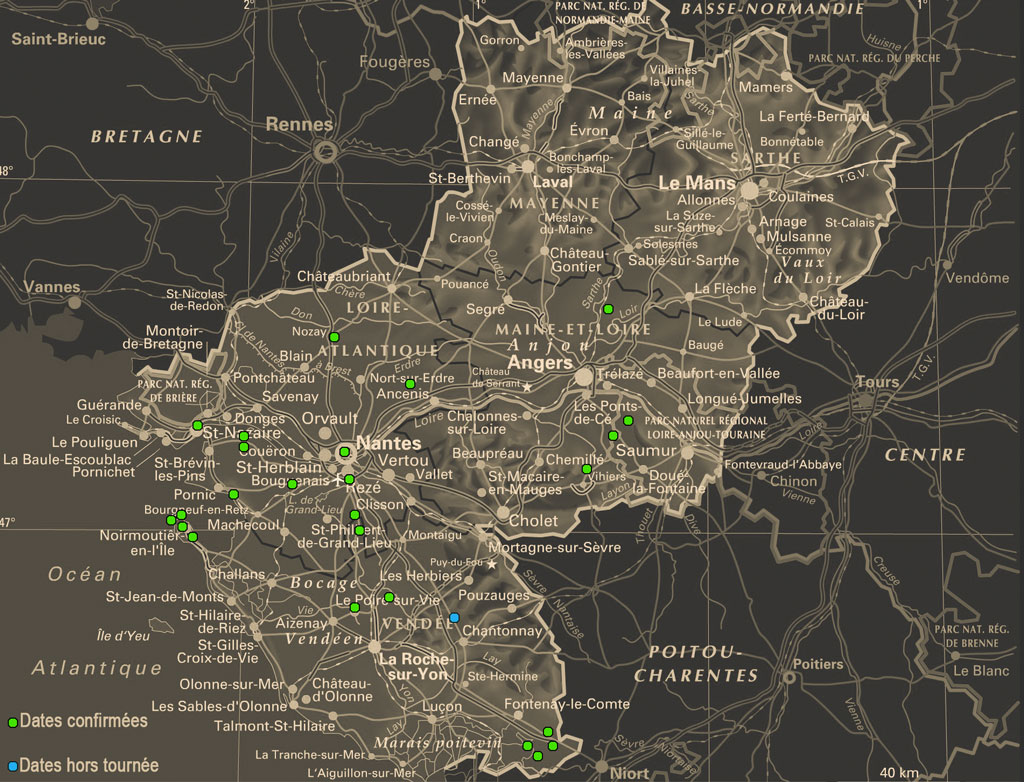 Carte tournée 2018 le plein de Super Portugal